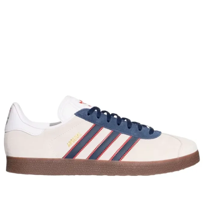 Adidas X Arsenal Gazelle «Cloud White Red Collegiate Navy»