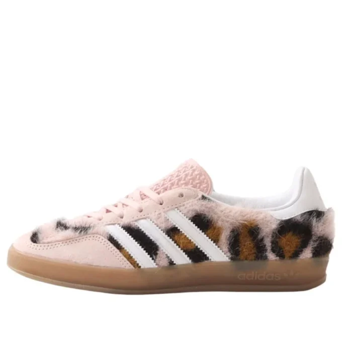 Adidas X Atmos Pink Gazelle Indoor «Trinity Leopard Sand Pink»