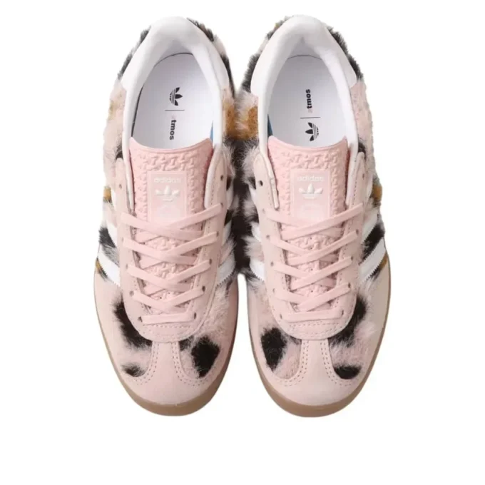Adidas X Atmos Pink Gazelle Indoor «Trinity Leopard Sand Pink»