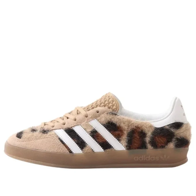 Adidas X Atmos Pink Gazelle Indoor «Trinity Leopard Warm Sandstone»