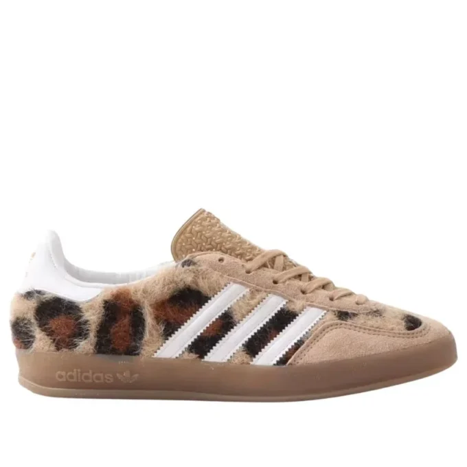 Adidas X Atmos Pink Gazelle Indoor «Trinity Leopard Warm Sandstone»