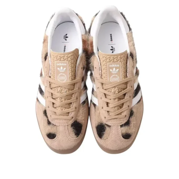 Adidas X Atmos Pink Gazelle Indoor «Trinity Leopard Warm Sandstone»
