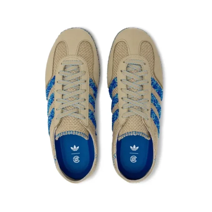Adidas X Clot Gazelle «Linen Khaki Blue Bird» Adidas X Clot Gazelle «Linen Khaki Blue Bird»