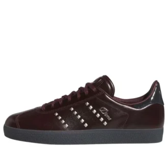 Adidas X Dime Gazelle Adv «Marrón granate/Plata»