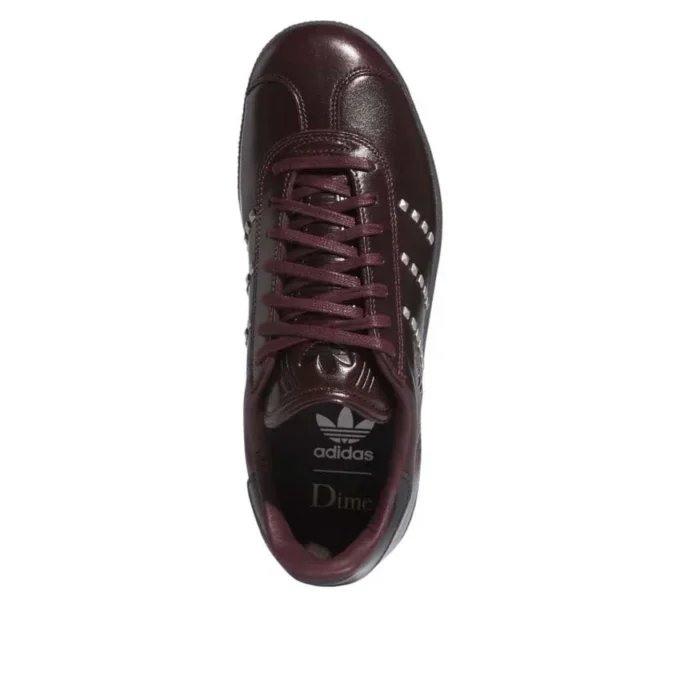 Adidas X Dime Gazelle Adv «Marrón granate/Plata»