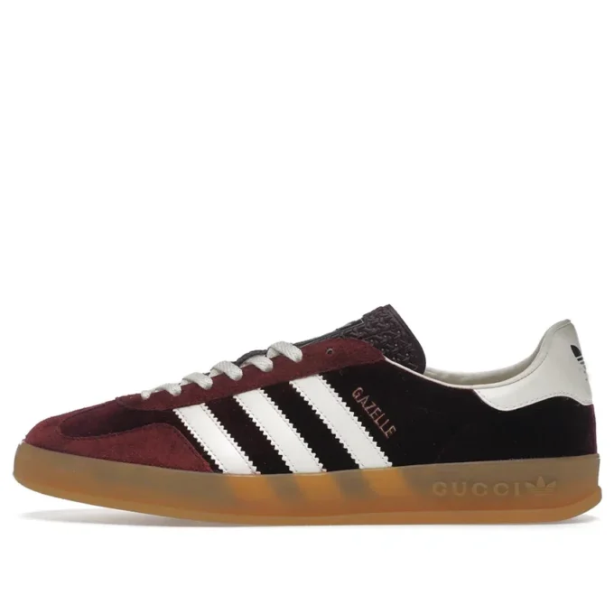 Adidas X Gucci Gazelle «Burgundy Velvet»