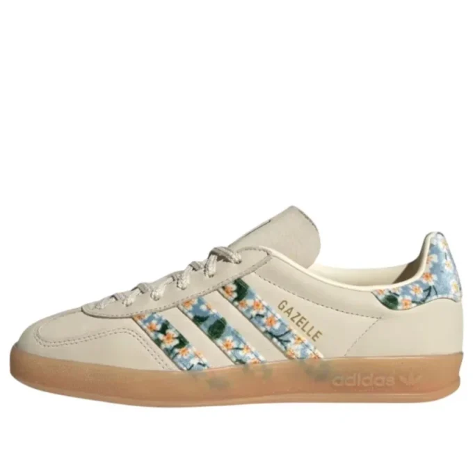 Adidas X Liberty London Gazelle Indoor «Cream White Tactile Blue»