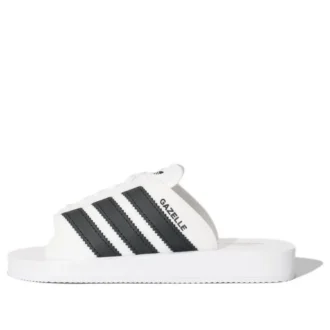 Chanclas Adidas Gazelle Beach «Blanco Negro»