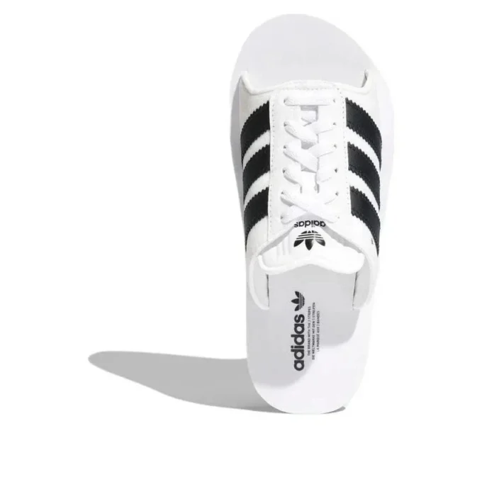 Chanclas Adidas Gazelle Beach «Blanco Negro»