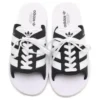 Chanclas Adidas Gazelle Beach «Blanco Negro»