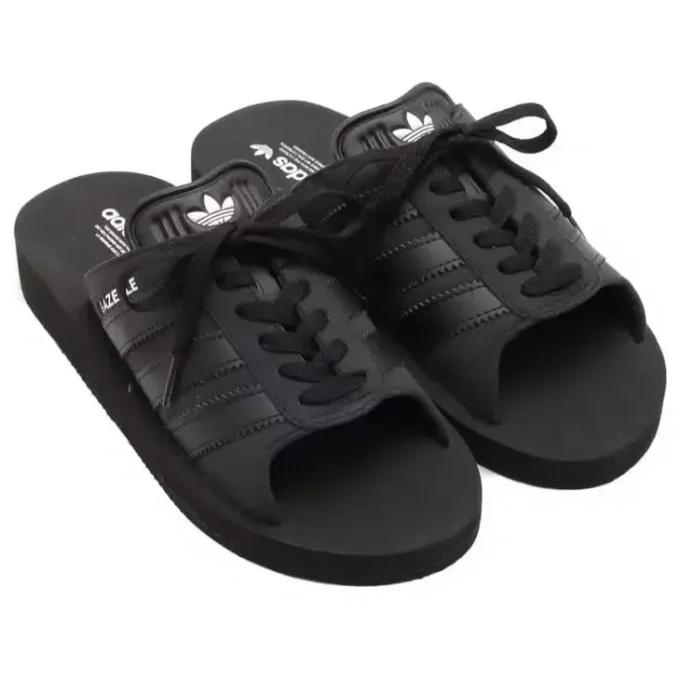 Chanclas Adidas Gazelle Beach «Core Black»