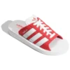 Chanclas de playa Adidas Gazelle «Blanco Rojo»
