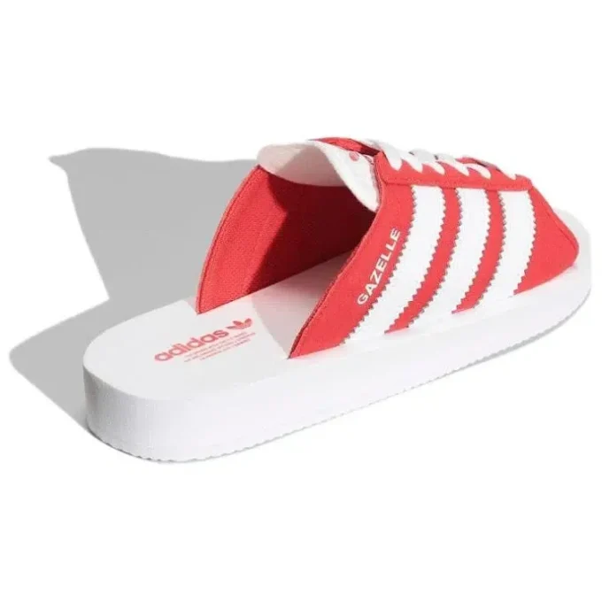 Chanclas de playa Adidas Gazelle «Blanco Rojo»