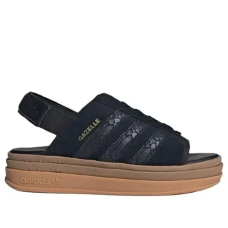 Sandalias Adidas Gazelle Bold «Core Black Snakeskin»