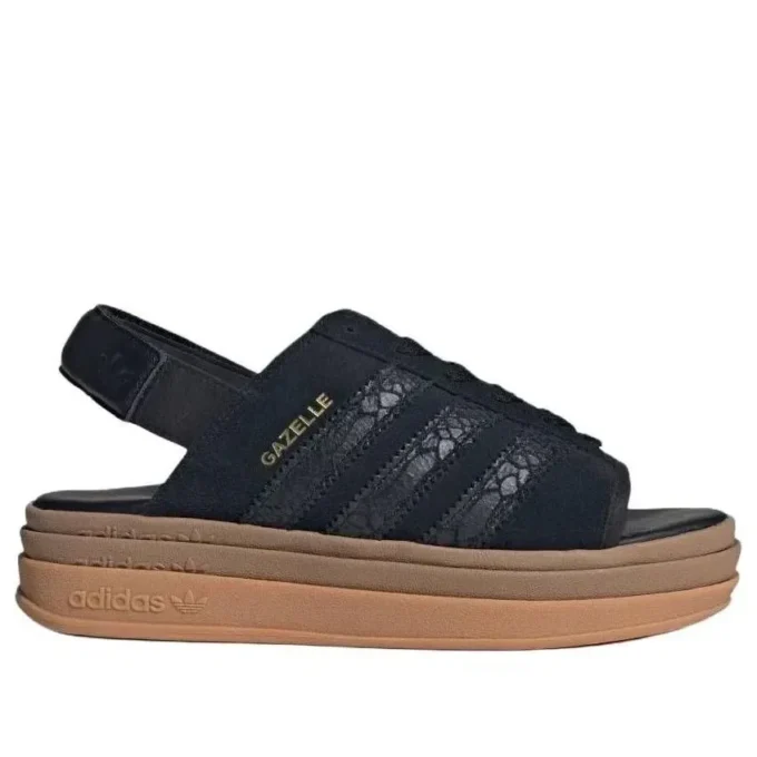 Sandalias Adidas Gazelle Bold «Core Black Snakeskin»