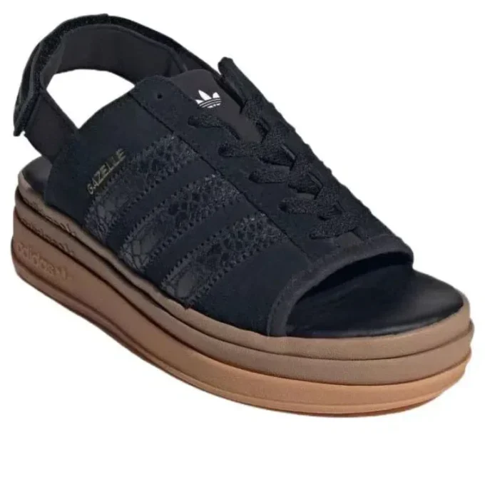 Sandalias Adidas Gazelle Bold «Core Black Snakeskin»