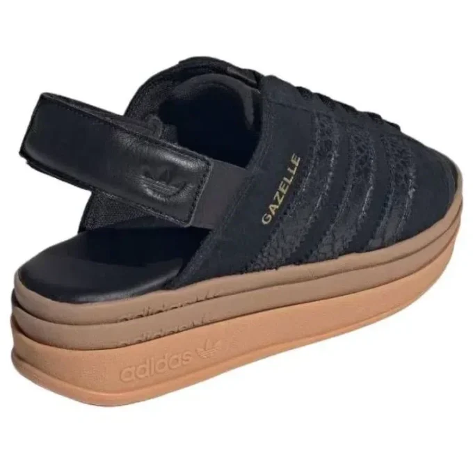Sandalias Adidas Gazelle Bold «Core Black Snakeskin»