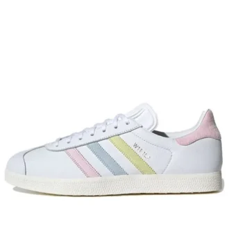 Zapatillas Adidas Gazelle «Blanco Amarillo Azul Rosa»