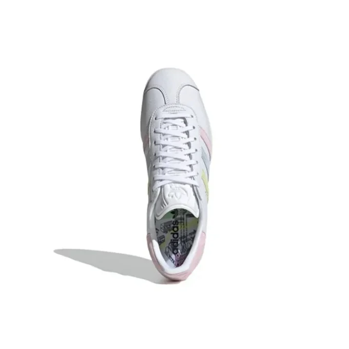 Zapatillas Adidas Gazelle «Blanco Amarillo Azul Rosa»