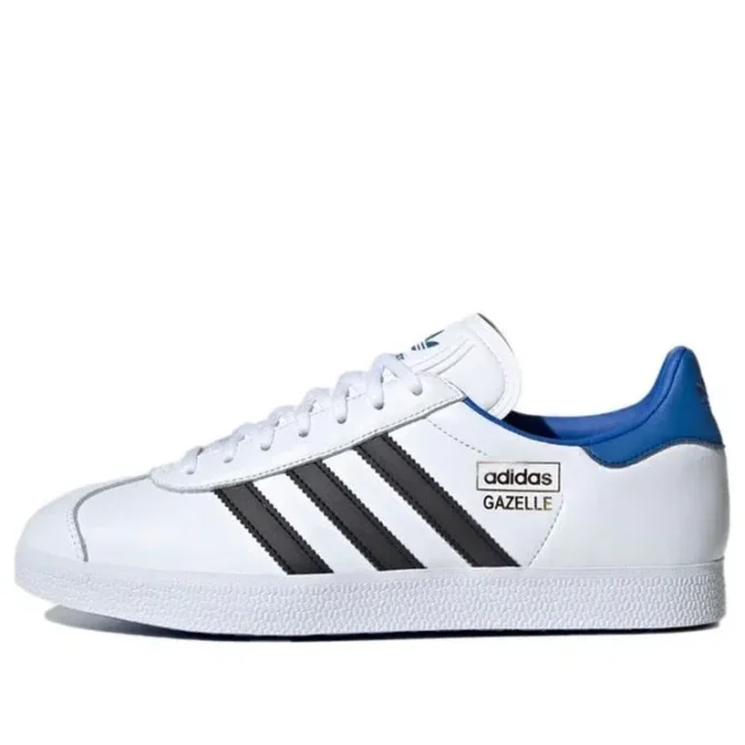 Zapatillas Adidas Gazelle «Blanco, Negro, Azul»
