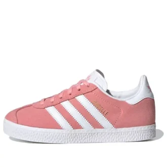 Zapatillas Adidas Gazelle J «Rosa, Blanco y Dorado»