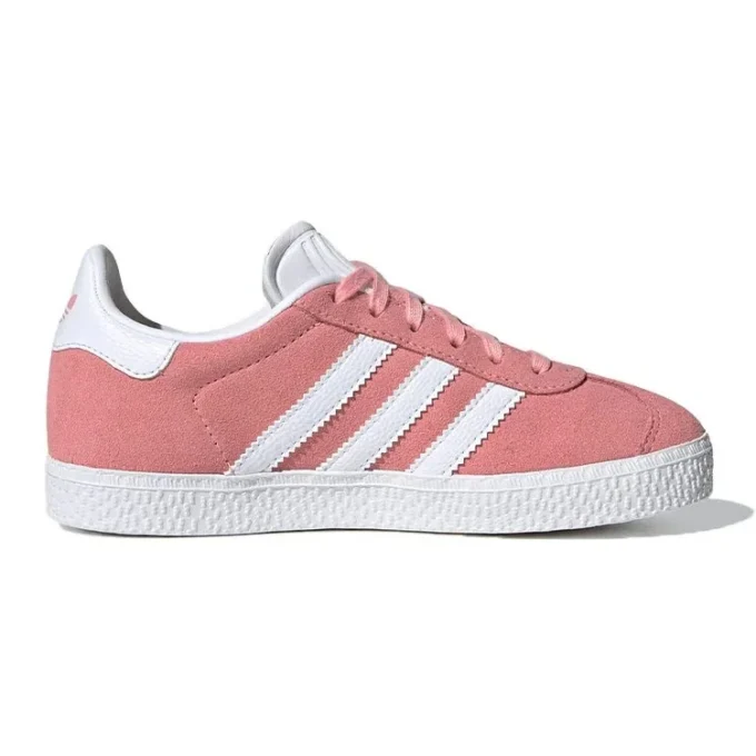 Zapatillas Adidas Gazelle J «Rosa, Blanco y Dorado»