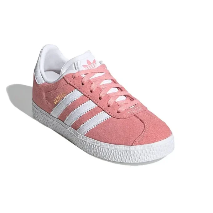 Zapatillas Adidas Gazelle J «Rosa, Blanco y Dorado»