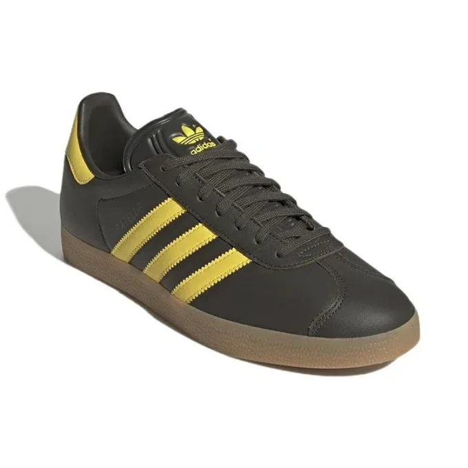 Zapatillas Adidas Gazelle «Shadow Olive Impact Yellow»