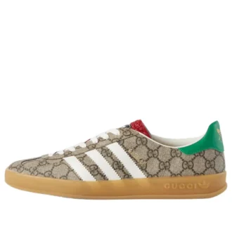 Zapatillas Adidas X Gucci Gazelle Gg Supreme «Beige Ebony Green»