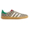 Zapatillas Adidas X Gucci Gazelle Gg Supreme «Beige Ebony Green»