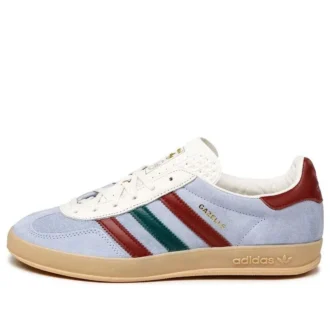 Zapatillas de interior Adidas Gazelle «Blue Dawn Collegiate Burgundy»