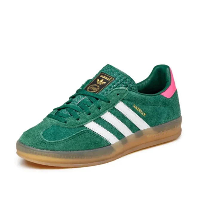 Zapatillas de interior Adidas Gazelle «Collegiate Green Pink» Zapatillas de interior Adidas Gazelle «Collegiate Green Pink»